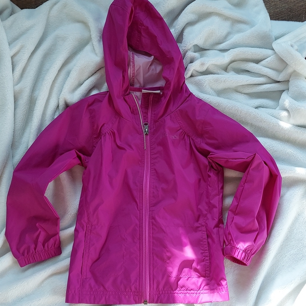 Girls Columbia Rain Jacket
